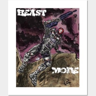 Beast Mode! Posters and Art